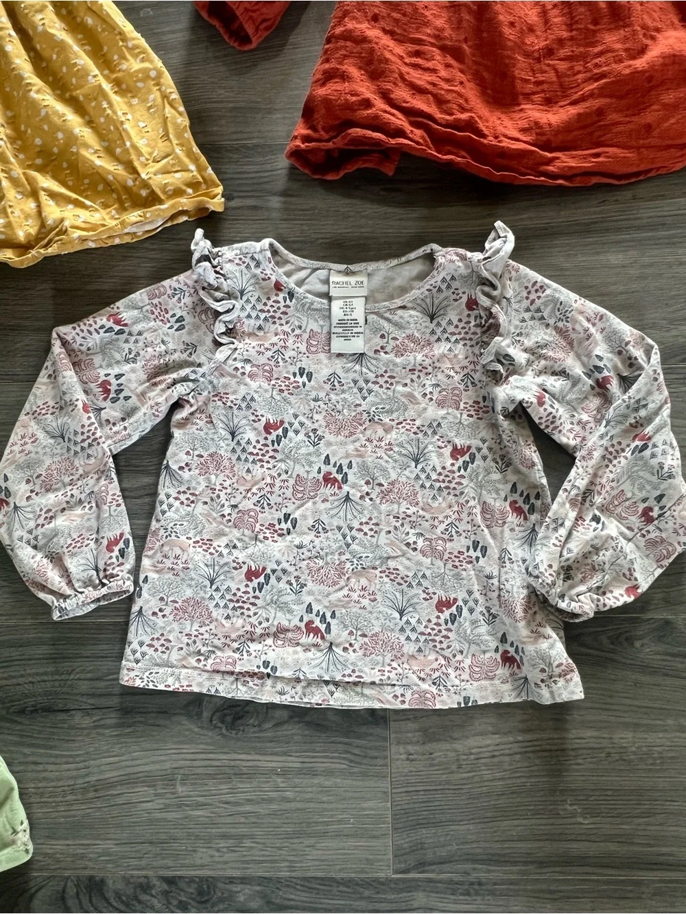 Cat & Jack Girls' Dresses in Mustard, Rust, Mint & Floral